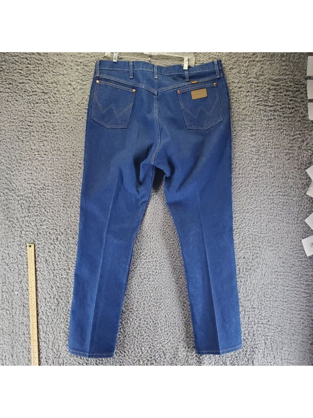 Wrangler Jeans Mens 40x34 Blue Classic Fit 13MWZ Original Cowboy Cut Denim *Read
